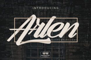 Arlen Script: A Versatile Script Font for Creative Makers