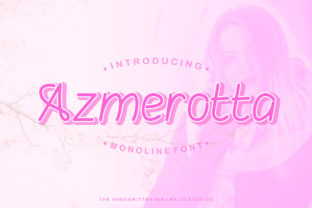 Azmerotta: A Romantic Script Font for Handmade Creators