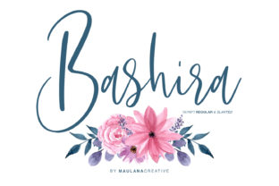 Bashira: A Script Handwritten Font That Breathes Romance Into Every Design
