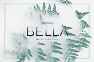 Bella Family: A Serif Font That Elevates Every Craft Project