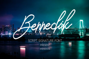 Bennedik: A Cool Handwritten Font for Standout Branding