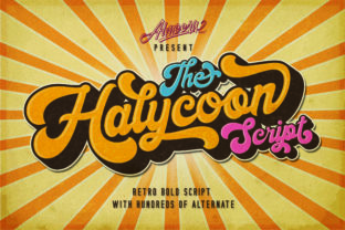 Boost Your Brand with Halycoon Script: A Bold Handwritten Font for Small Businesses