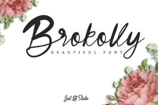Brokolly: A Cool Handwritten Font for Standout Branding