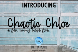 Chaotic Chloe: The Magical Font for Creative Digital Campaigns