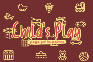 Child s Play: A Playful Sans Serif Font for Creative Branding