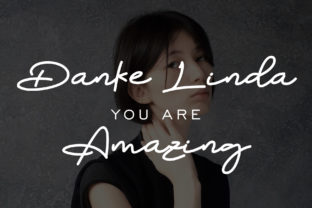 Discover the Charm of Danke Linda for Editorial Design