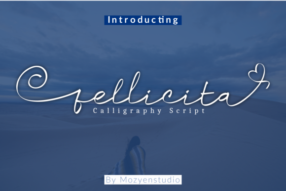 Fellicita: A Script Handwritten Font for Calm and Creativity