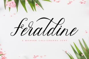 Feraldine: A Versatile Script Font for Creative Designers