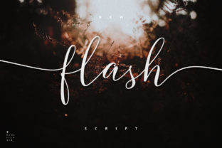 Flash Script: A Bold Handwritten Font for Editorial Design and Branding