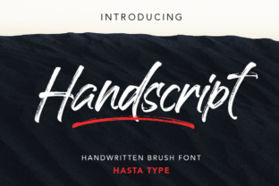 Handscript: A Script Handwritten Font for Dynamic Brand Campaigns