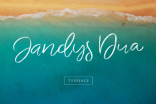 Jandys: A Script Handwritten Font for Editorial Design and Branding
