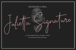 Julietta Signature: A Handwritten Font for Authentic Branding