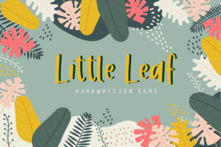 Little Leaf: A Script Handwritten Font That Elevates Brand Identity