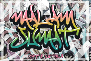 Malam Jumat Vol.4: A Script Handwritten Font for Urban Design and Craft Projects