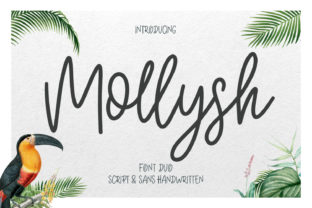 Mollysh: A Whimsical Script Font for Creative Crafters
