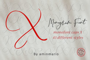 Monogram X Monofont Caps X: A Designer’s Go-To for Elegant Branding