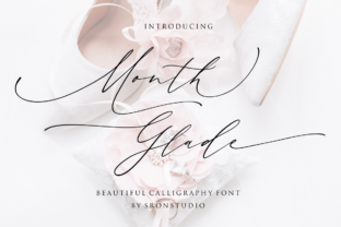 Month Glade: A Curvy Romantic Script Font for Handmade Creators