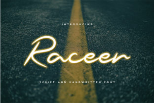 Raceer: A Script Handwritten Font That Elevates Brand Design