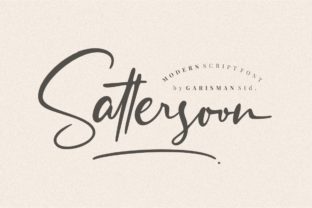Sattersoon: The Script Font That Elevates Your Campaigns