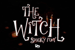 The Witch: A Spooky Script Font for Halloween Branding