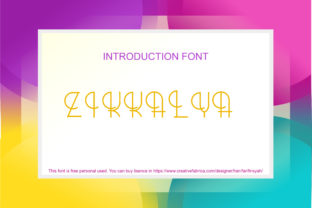 Zikkalya: A Decorative Font for Creative Editorial Design